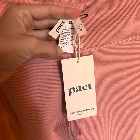 Pact Women's Coral Bike Shorts - Picture 2 of 3